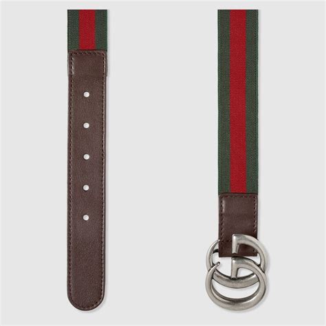 gucci children belt|Children's elastic Web belt in green and red Web.